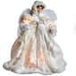 Kurt S. Adler UL 10-Light White Angel Tree Topper - image 1