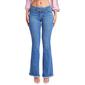 Juniors YMI&#40;R&#41; Frayed Low Rise Belted Denim Jeans - image 1