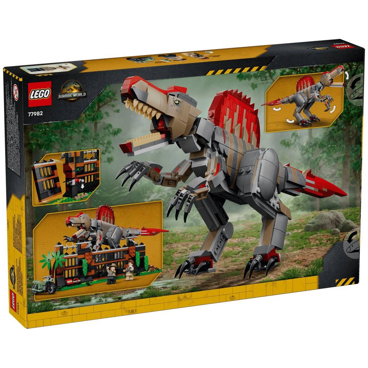 LEGO® Jurassic World Spinosaurus Dinosaur Escape Building Kit