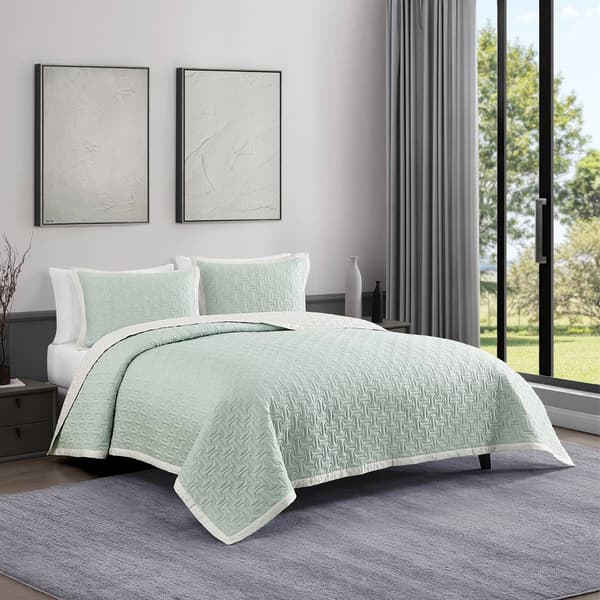 Bebejan(R) 3pc. Textured Quilted Coverlet Set - image 