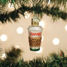 Old World Christmas Mini Coffee To Go