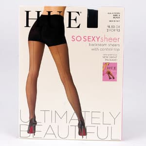 Womens HUE® So Sexy Back Seam Pantyhose