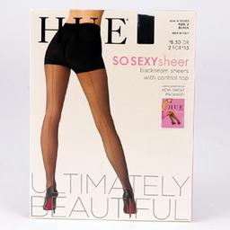 Womens HUE(R) So Sexy Back Seam Pantyhose