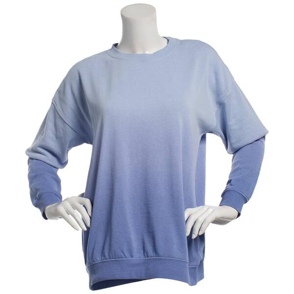 Juniors No Comment Ombre Sweatshirt - image 