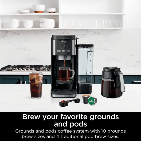 Ninja® DualBrew XL Grounds & Pods Hot & Iced Coffee Maker