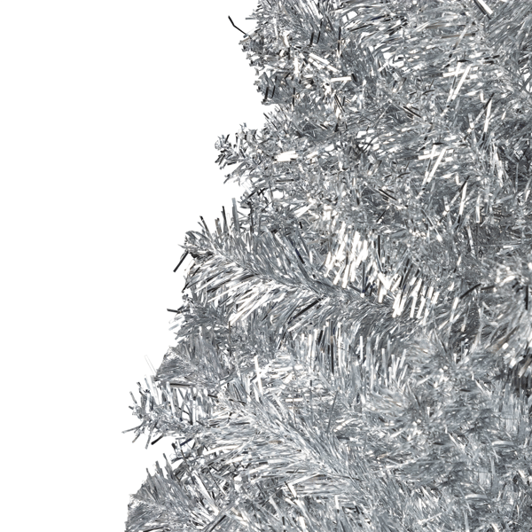 Northlight 9ft. Silver Tinsel Christmas Tree