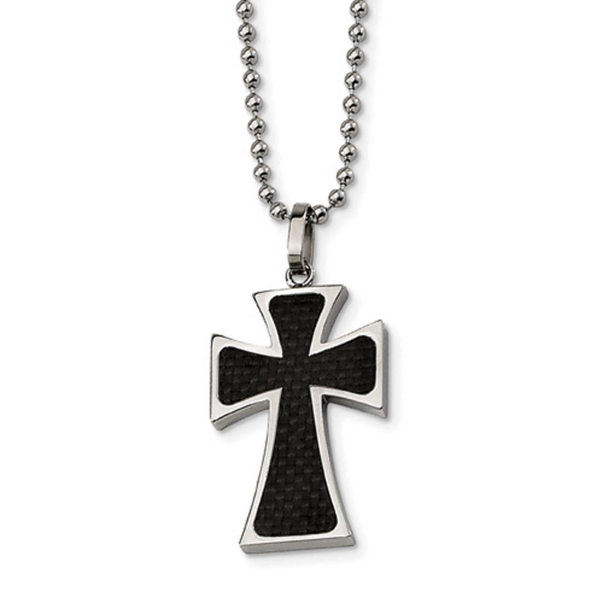 Mens Gentlemen’s Classics™ Black Carbon Fiber Cross...