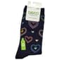Womens Davco(R) Online Hearts Crew Socks - image 1