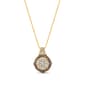 Le Vian&#40;R&#41; 14kt. Gold 7/8ctw. Round Diamond Pendant Necklace - image 1