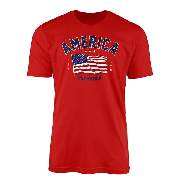 Mens One Nation Short Sleeve Tee - image 