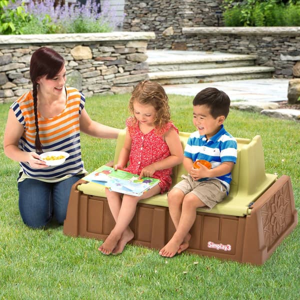 Simplay3 Water and Sand Box Bench