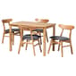 Baxton Studio Norwin Mid-Century 5pc. Dining Set - image 1