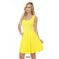 Womens White Mark Crystal Fit & Flare Dress - image 10