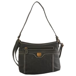 Stone Mountain Washed Leather Crossbody Bag, Color: Denim - JCPenney