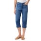 Womens Gloria Vanderbilt Amanda 21in. Capri Pants with Side Slits - image 1