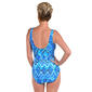 Womens Maxine Artisan Ikat Side Shirred One Piece Swimsuit - image 2