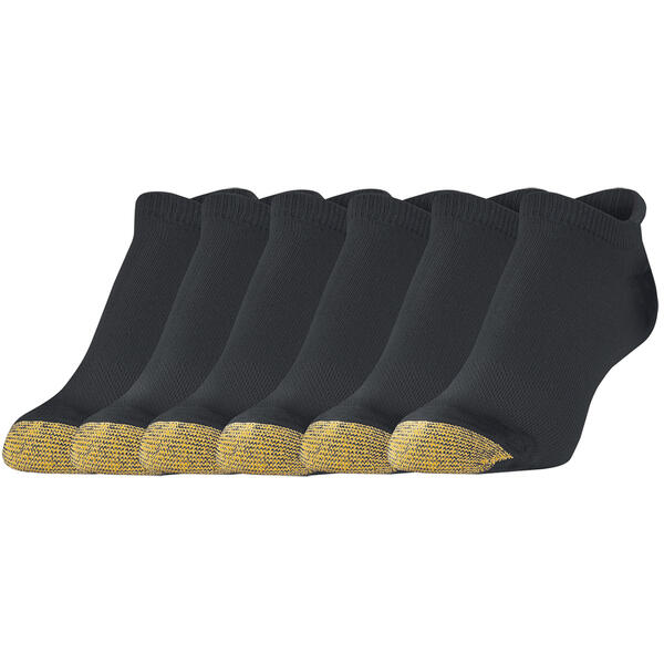 Womens Gold Toe&#40;R&#41; 6pk. Vacation No Show Tab Socks - image 