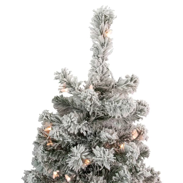 Northlight Seasonal 4.5ft. Pre-Lit Pine Artificial Christmas Tree