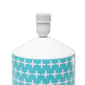 Simple Designs Blue Cross Fresh Prints Table Lamp - image 6