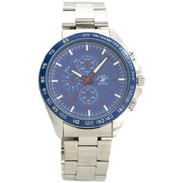 Mens Beverly Hills Polo Club Blue Dial Analog Watch - 55391