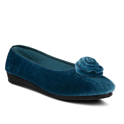 Womens Flexus(R) By Spring Step Roseloud Slip-On Ballet Slippers - image 