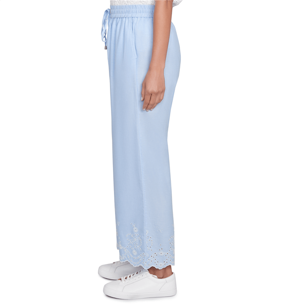 Womens Skye&#8217;s the Limit Quiet Wave Twill Wide Leg Pants