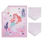 Disney 3pc. The Little Mermaid Ariel Cute by Nature Mini Crib Set - image 2