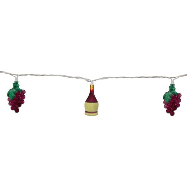 Northlight Seasonal 10ct. Grape & Wine Bottle Patio Lights