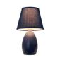Simple Designs Mini Egg Oval Ceramic Table Lamp w/Matching Shade - image 2