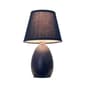 Simple Designs Mini Egg Oval Ceramic Table Lamp w/Matching Shade - image 2
