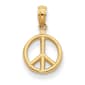 Gold Classics&#40;tm&#41; 14kt. Peace Symbol Pendant - image 1