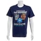 Mens Home of the Brave First Responder Badge Graphic Tee - image 1