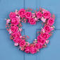 Northlight Seasonal Artificial Rose Buds Valentine''s Day Wreath - image 2