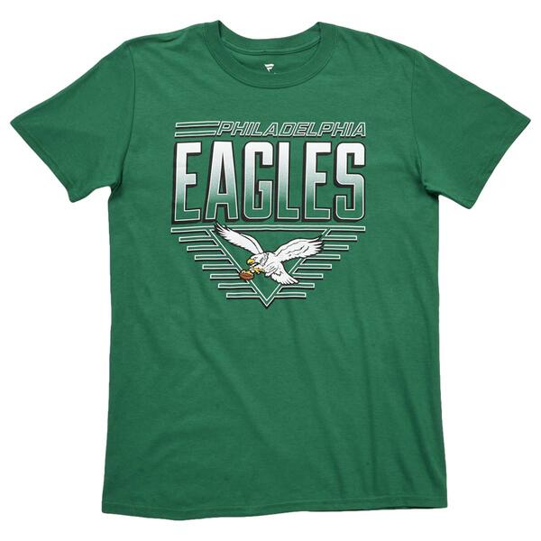 Mens Fanatics Short Sleeve Eagles Standard Heritage T-Shirt - image 