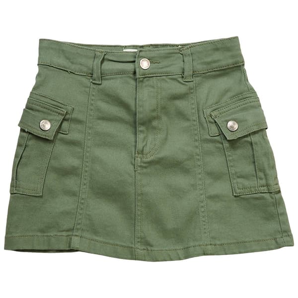 Girls &#40;7-16&#41; Jessica Simpson Stretch Twill Cargo Skirt - image 