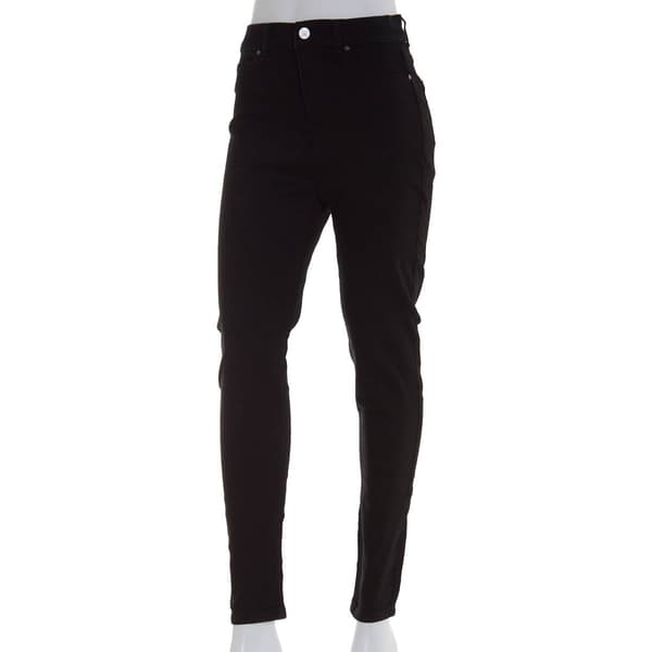 Womens Rafaella&#40;R&#41; Skinny Leg Denim Pants - Black