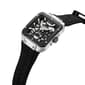 Mens Kenneth Cole® New York Skeleton Automatic Silcone Watch - image 2