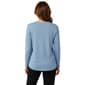 Womens René Rofé® Rhinestone Buttons Henley Pajama Tee - image 3
