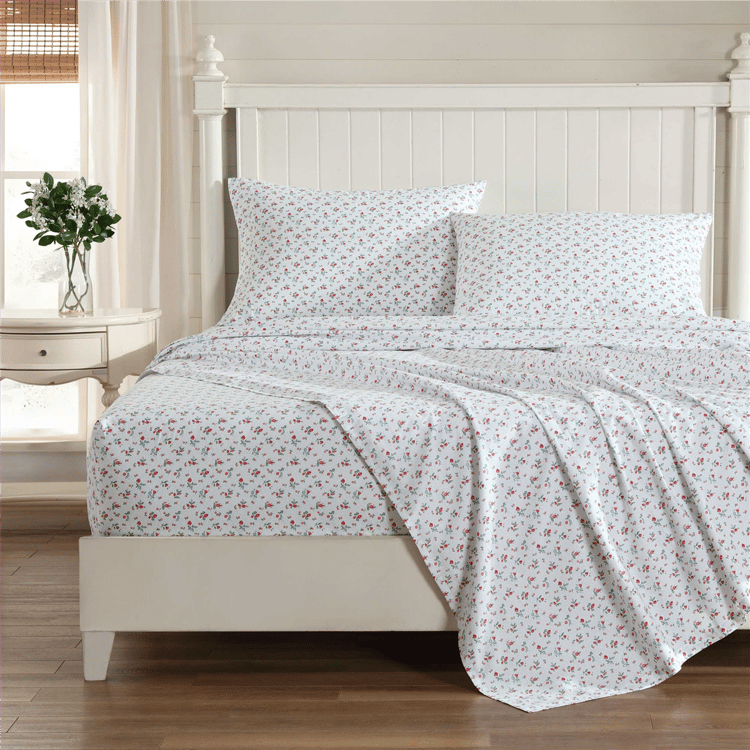 Laura Ashley® Aylesmore Ditsy Percale Sheet Set