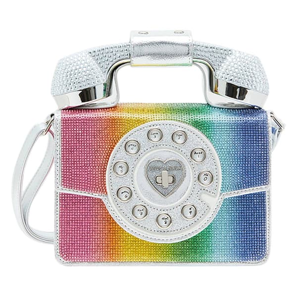 Betsey Johnson Rainbow Phone Bag