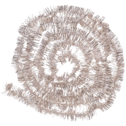 Northlight 18ft. Silver & Pink Shiny Tinsel Christmas Garland