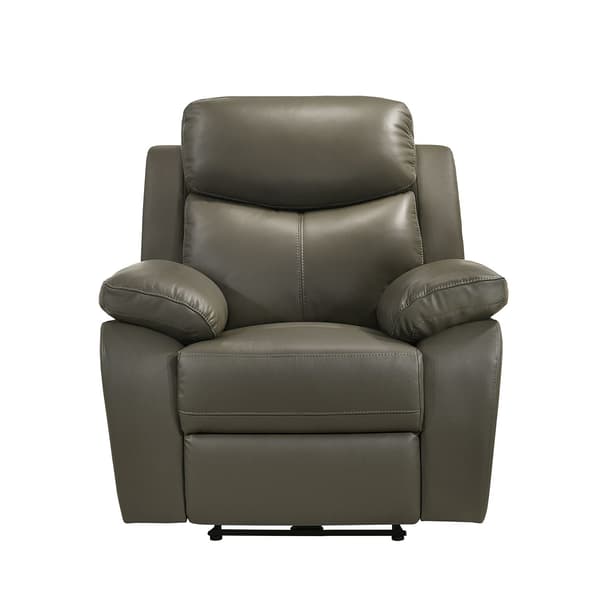 Elements Durham Power Leather Recliner