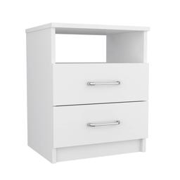 FM FURNITURE Oklahoma 2 Drawer Nightstand