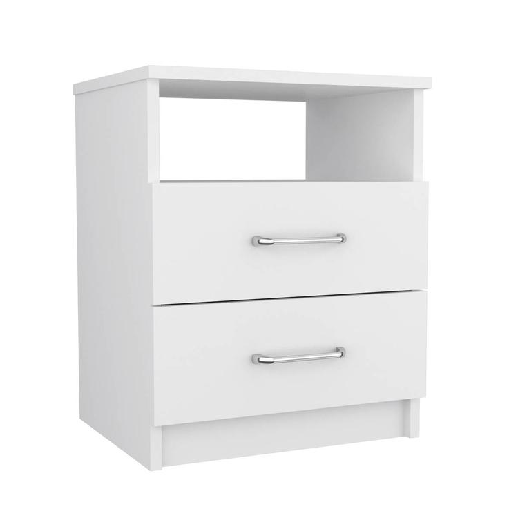FM FURNITURE Oklahoma 2 Drawer Nightstand