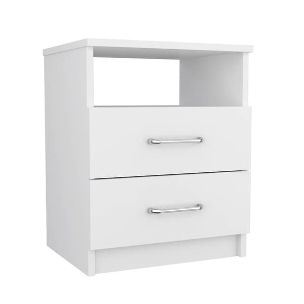 FM FURNITURE Oklahoma 2 Drawer Nightstand - image 