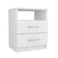 FM FURNITURE Oklahoma 2 Drawer Nightstand - image 1