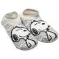 Womens Fuzzy Babba Single Cuffer Snoopy Slipper Socks - image 1