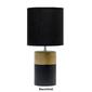 Simple Designs 2-Toned Basics Table Lamp w/Drum Shade - image 9