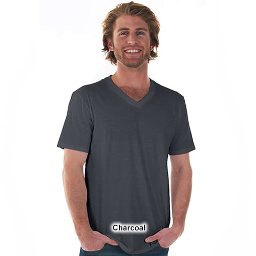 Mens Gildan® Soft Style™ V-Neck Short Sleeve Tee