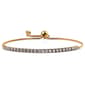 Nova Star(R) Gold Plated 1ctw. Lab Grown Diamond Bolo Bracelet - image 1